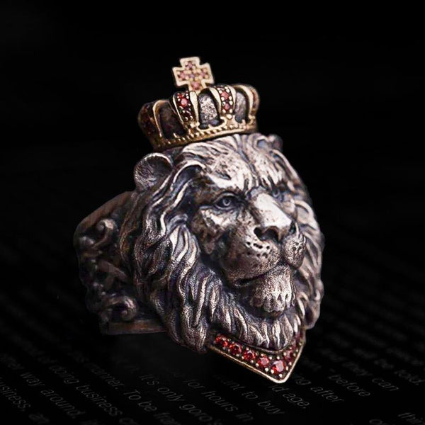 Leo Crown Ring