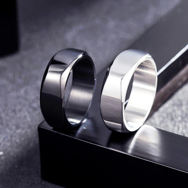 Titanium Signet Ring