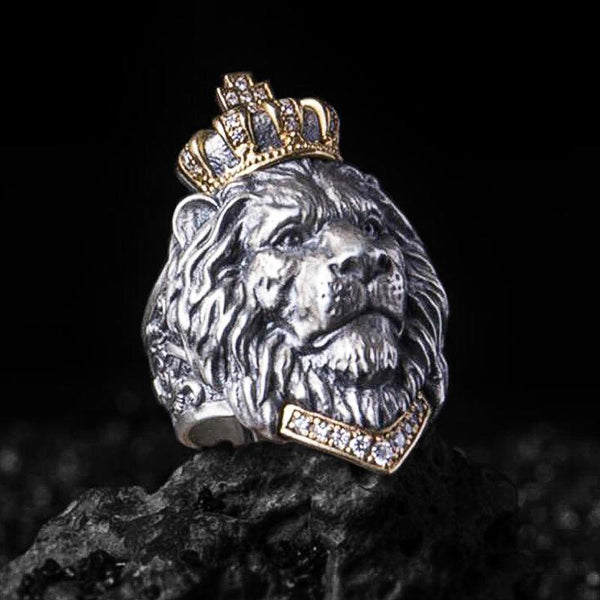 Leo Crown Ring