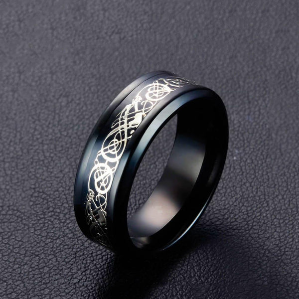 Titanium Dragon Ring