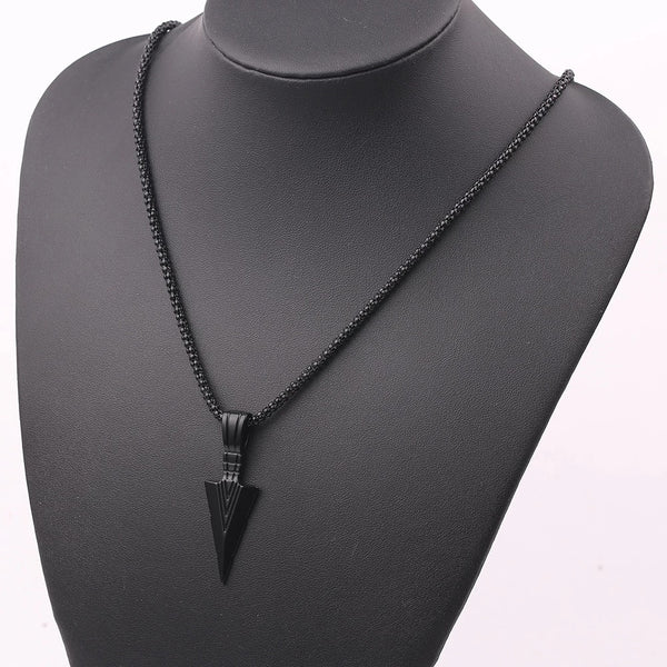 Titanium Arrow Necklace