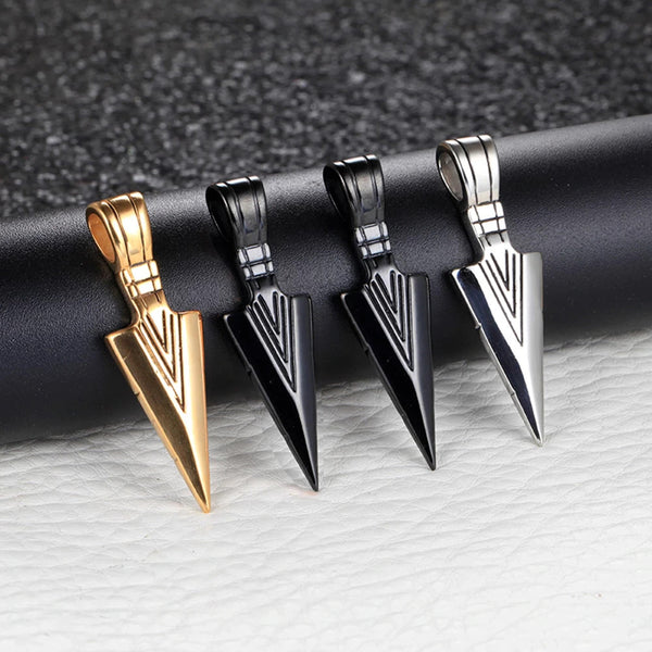 Titanium Arrow Necklace