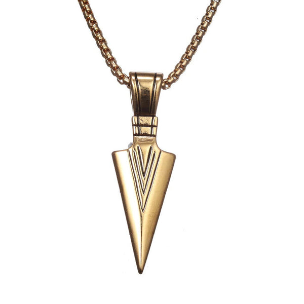 Titanium Arrow Necklace