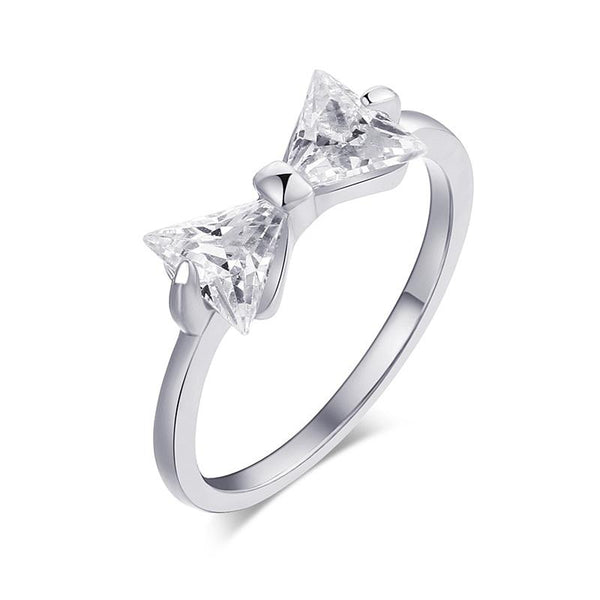 Crystal Bow Ring