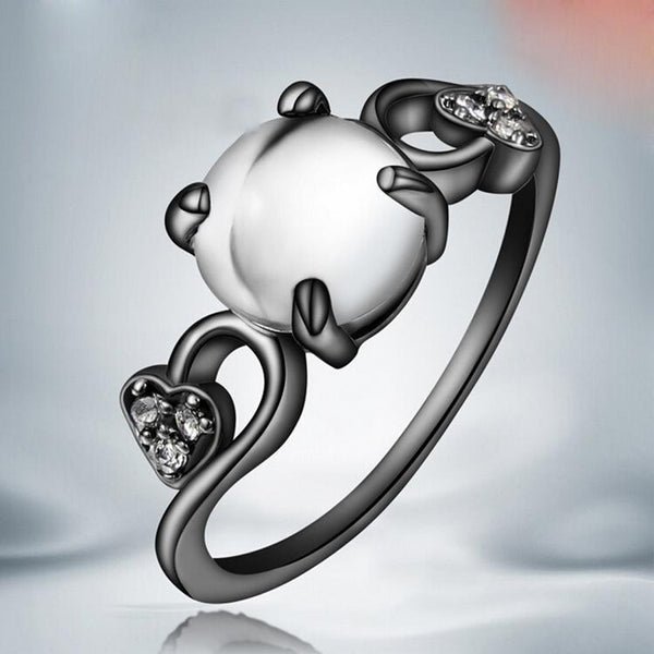 Black Opal Ring