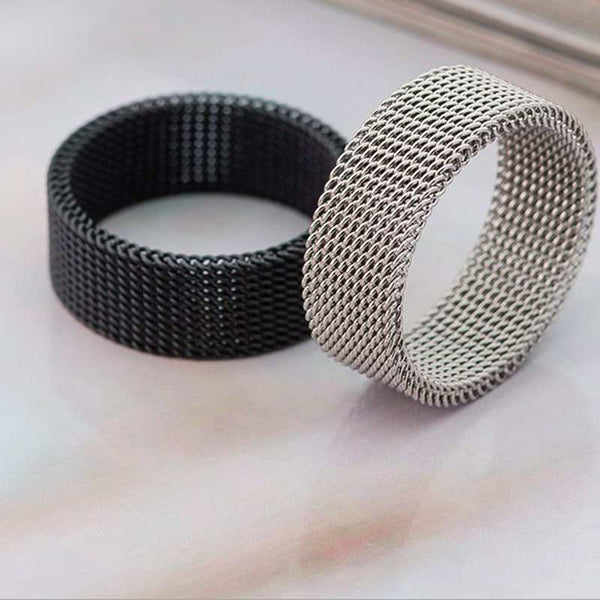 Titanium Mesh Ring