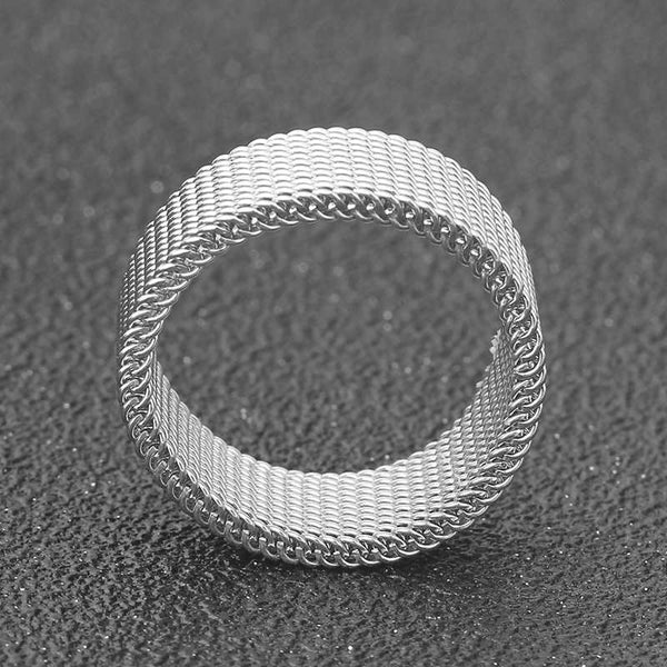 Titanium Mesh Ring