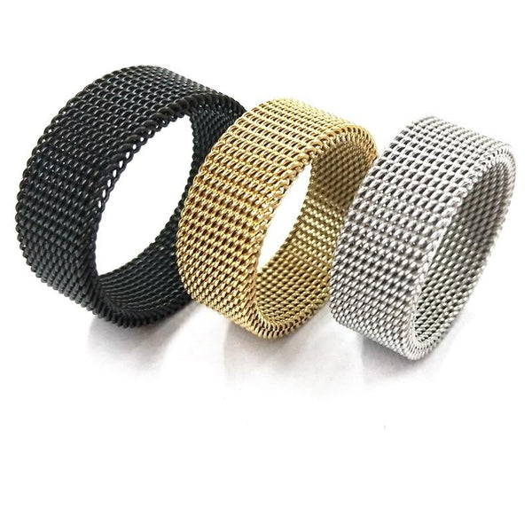 Titanium Mesh Ring