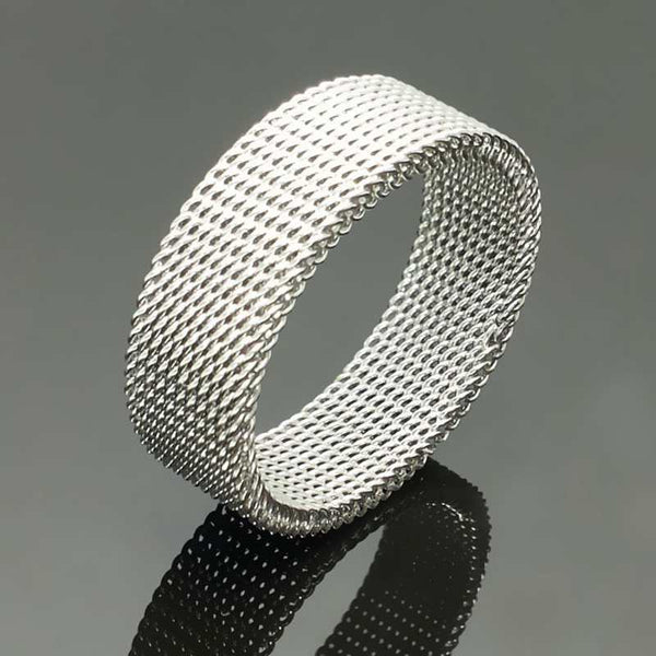 Titanium Mesh Ring