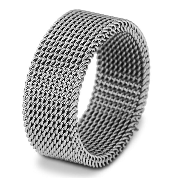 Titanium Mesh Ring