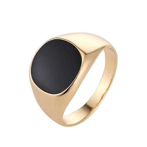 Black Circle Ring