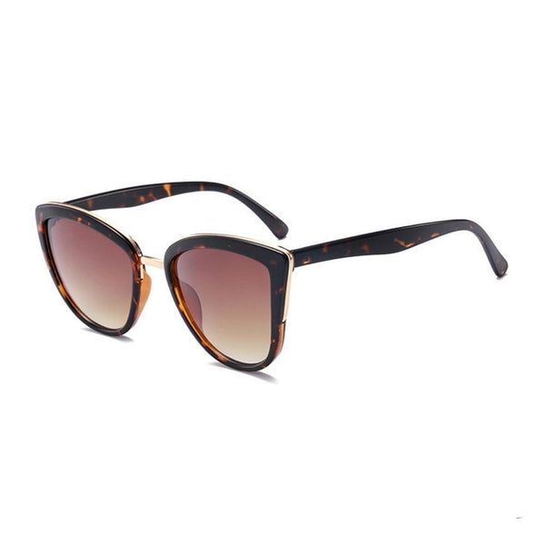 Gold Edged Cat Eye Sunglasses