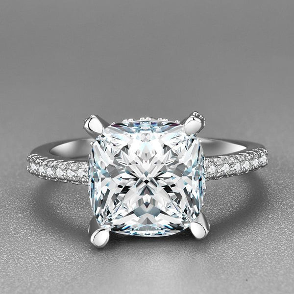 Exquisite Square Cut Ring