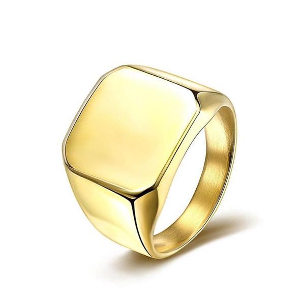 Solid Signet Ring