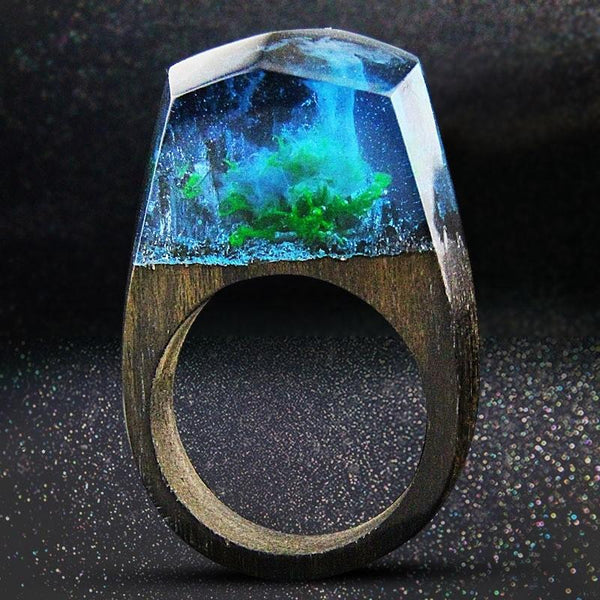 Underwater Azure Ring