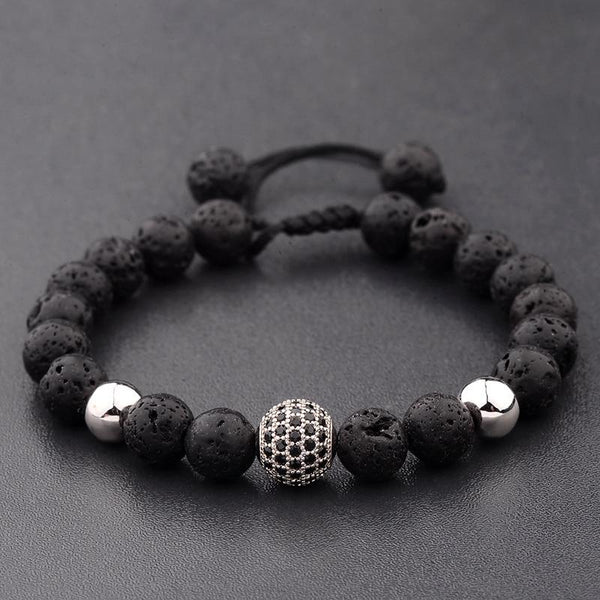 Pave Lava Bracelet