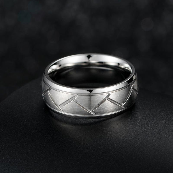Titanium Twill Ring