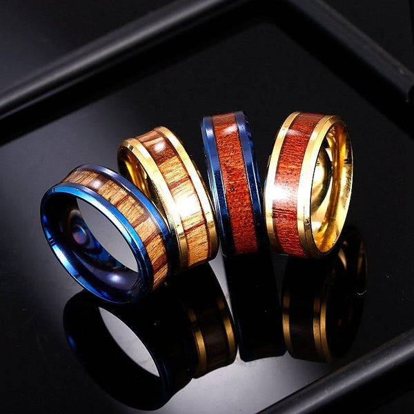 Tungsten Wood Ring