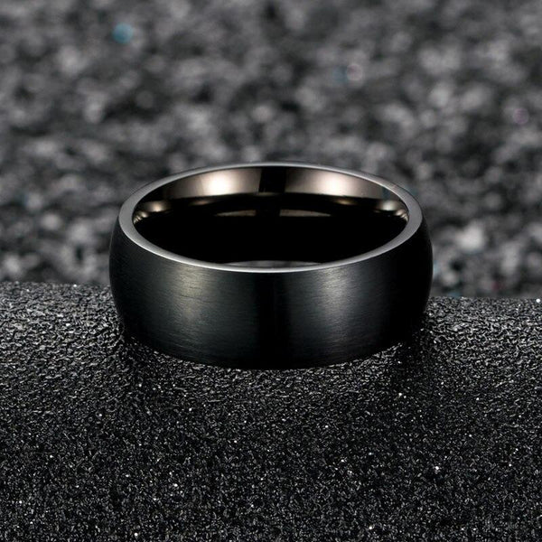 Signature Matte Black Ring