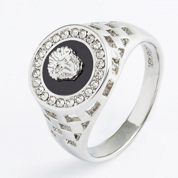 Leo Head Ring