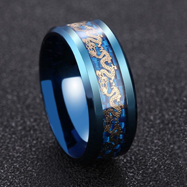 Dragon Engraved Ring