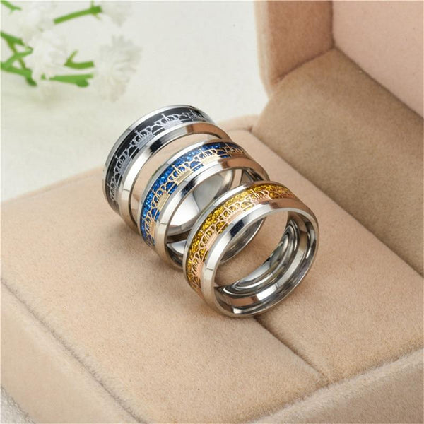 Titanium Crown Ring