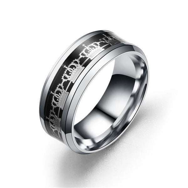Titanium Crown Ring