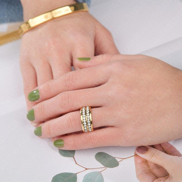 Jovani Titanium Ring