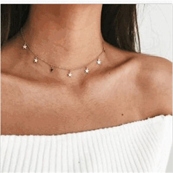 Stelle Gold Necklace