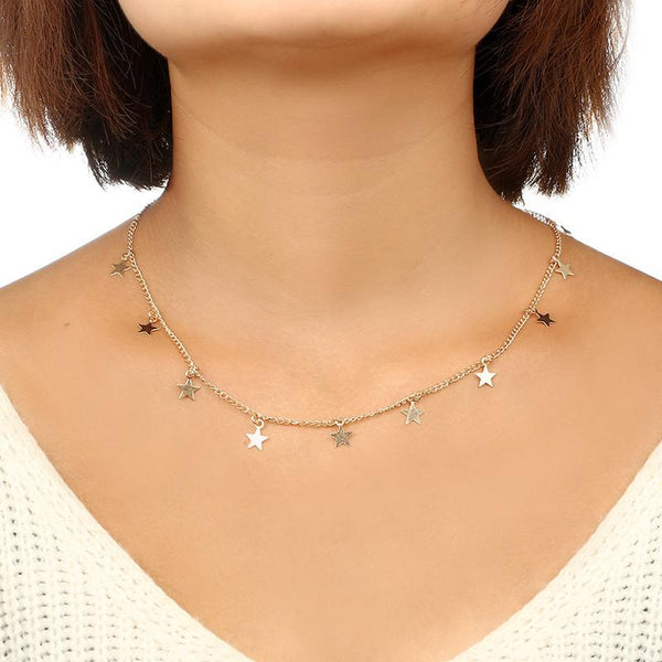 Stelle Gold Necklace