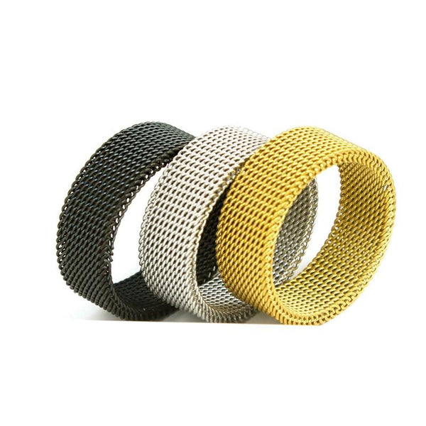 Titanium Mesh Ring
