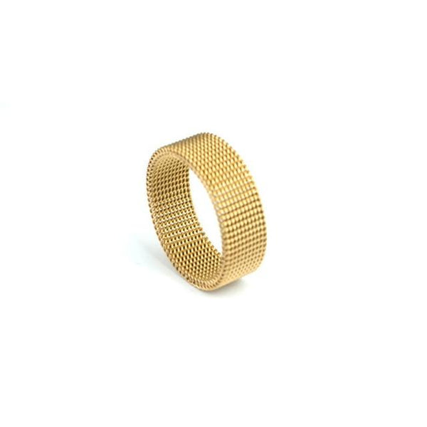 Titanium Mesh Ring