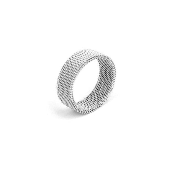 Titanium Mesh Ring