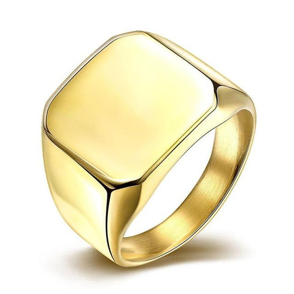 Solid Signet Ring