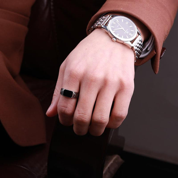 Spaziani Silver Ring