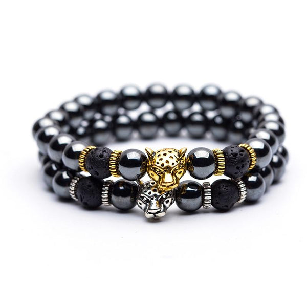 Onyx Hematite Bracelet