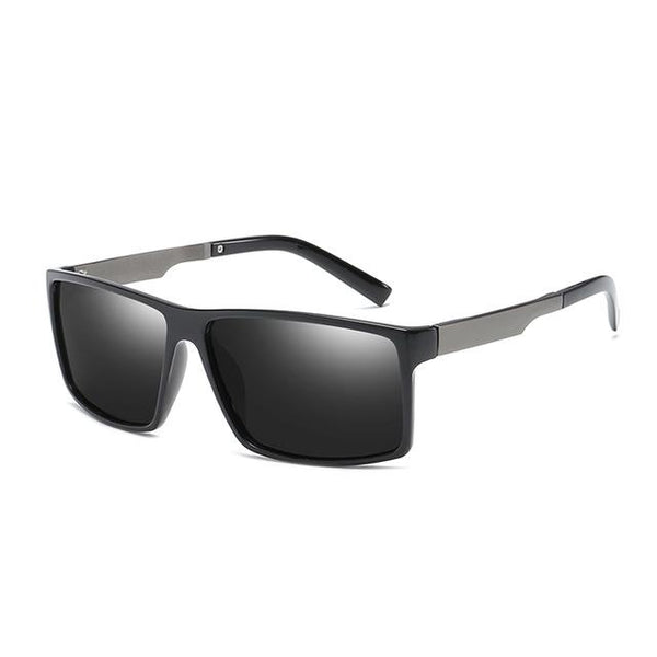 Polarized Square Frame Sunglasses