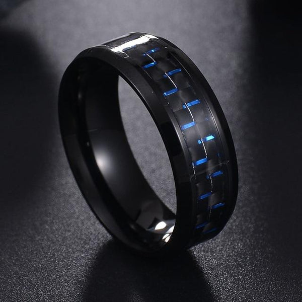 Carbon Fiber Zirconia Ring