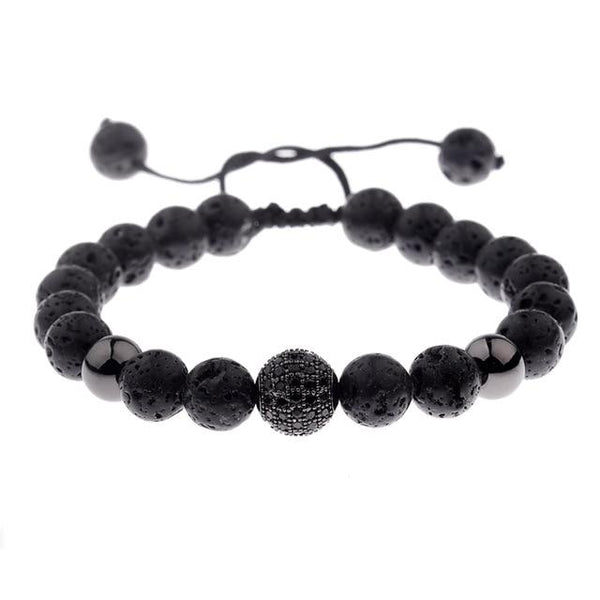 Pave Lava Bracelet