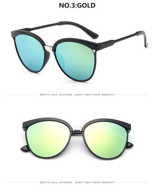 Gold Bridge Retro Sunglasses