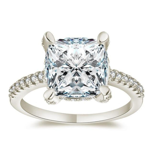 Exquisite Square Cut Ring