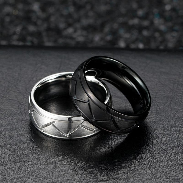 Titanium Twill Ring