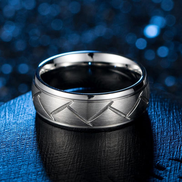 Titanium Twill Ring