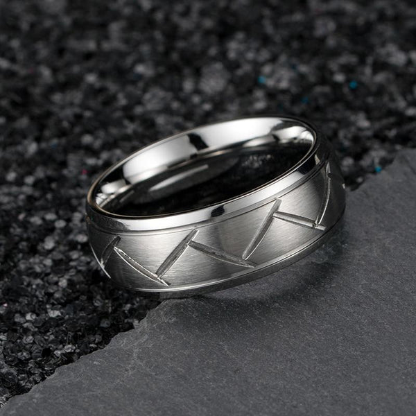 Titanium Twill Ring