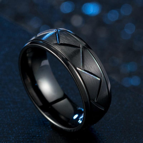 Titanium Twill Ring