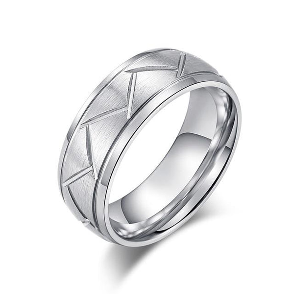 Titanium Twill Ring