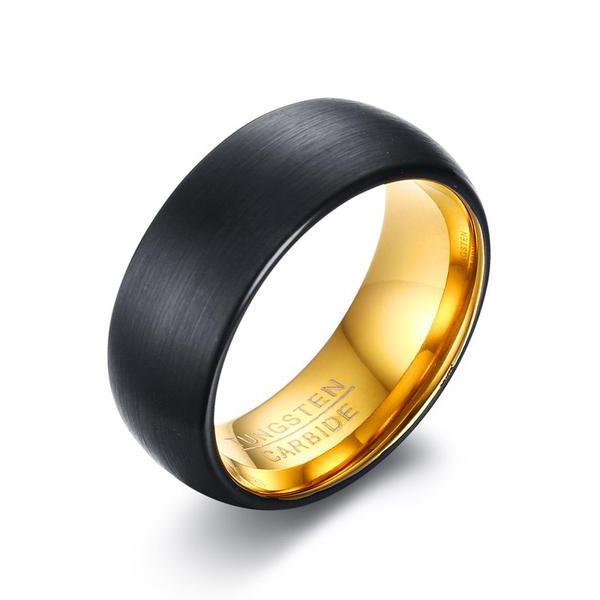 Dual Tone Tungsten Ring